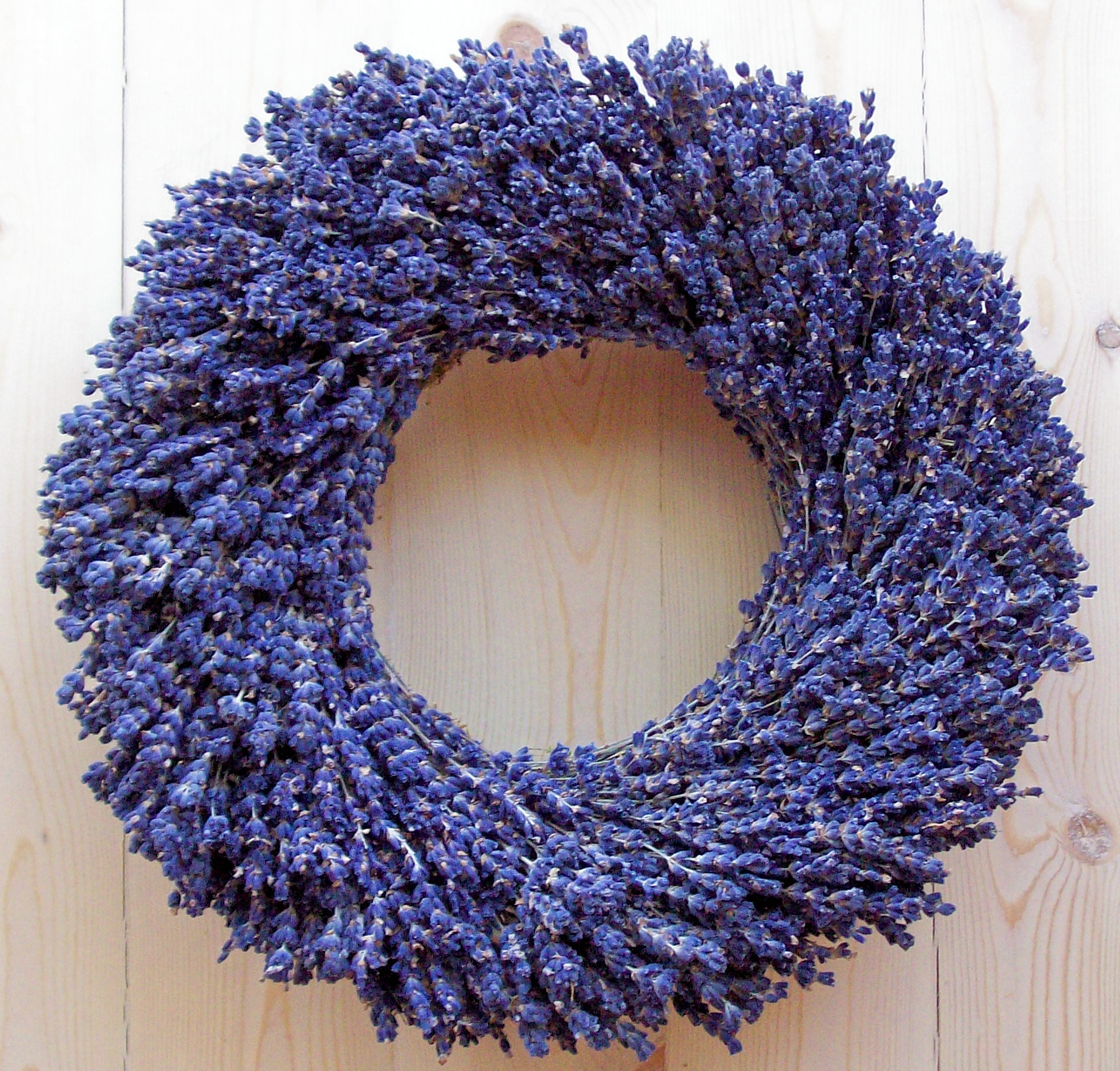 Lavender wreath in our popular 12