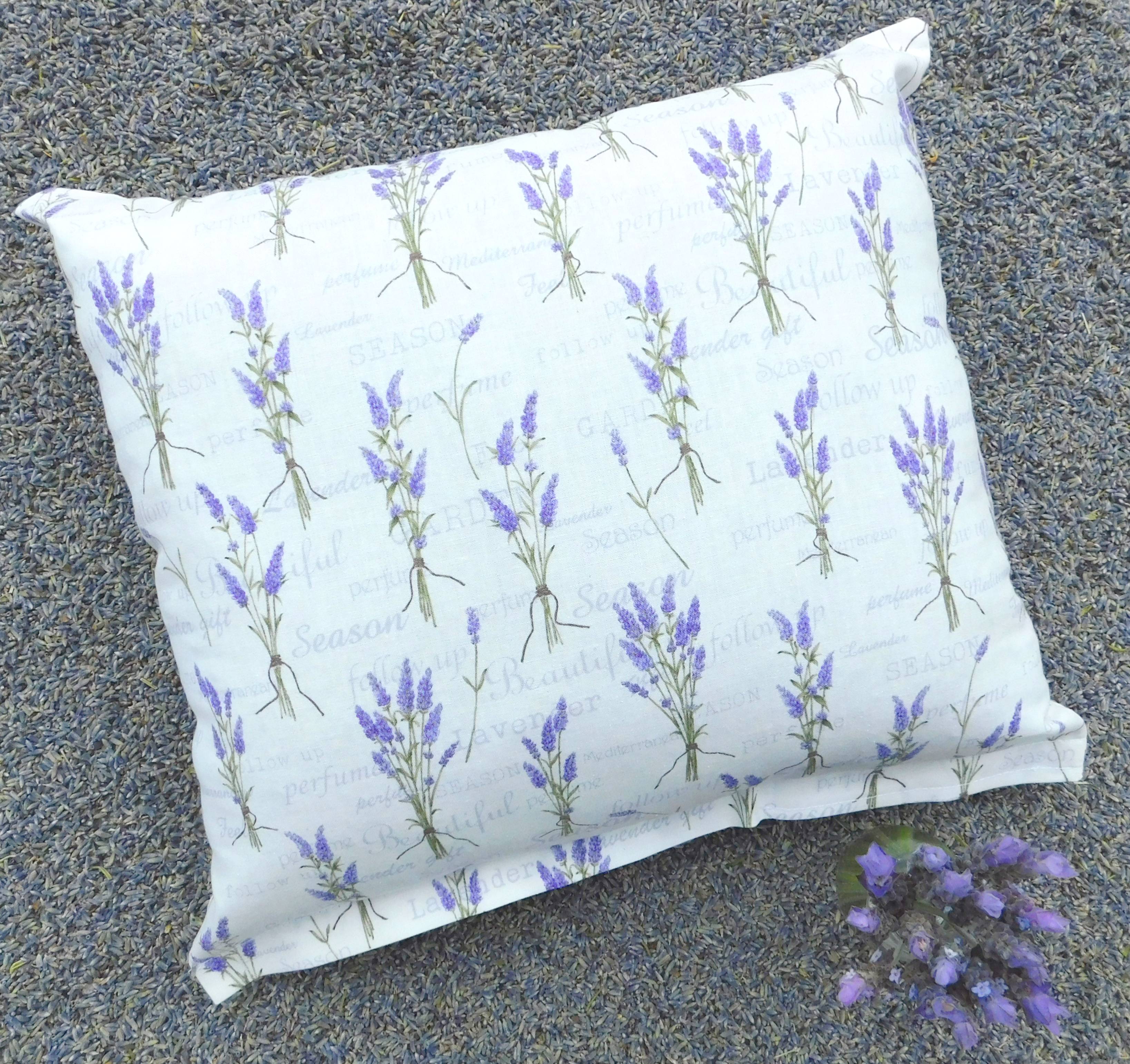 Lavender pillow filled and fragrant!